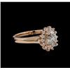 Image 1 : 1.29ctw Diamond Ring - 14KT Rose Gold