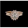 Image 2 : 1.29ctw Diamond Ring - 14KT Rose Gold
