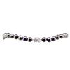 Image 2 : 0.10ctw Tahitian Cultured Pearl and Diamond Necklace