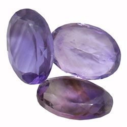 35.61ctw Oval Mixed Amethyst Parcel