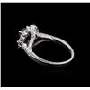 Image 3 : 2.58ctw Black Diamond Ring - 14KT White Gold