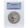 Image 1 : 1881-S PCGS MS64 Morgan Silver Dollar