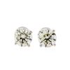 Image 1 : 1.53ctw Diamond Stud Earrings - 14KT White Gold