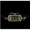 Image 1 : Hoffrers Stainless Steel Diamond Ladies Watch