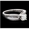 Image 1 : Silver 0.75ctw Diamond Ring