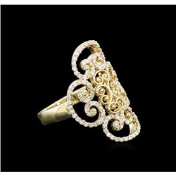 0.68ctw Diamond Ring - 14KT Yellow Gold