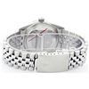 Image 6 : Rolex Stainless Steel 1.00ctw Diamond and Sapphire DateJust Men's Watch