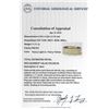 Image 6 : EGL USA Cert 12.82ctw Fancy Yellow Diamond Ring - Platinum and 18KT Yellow Gold