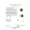 Image 3 : 5.55ct Emerald and Diamond Ring - 14KT Rose Gold