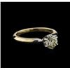 Image 1 : 1.02ct Diamond Ring - 14KT White Gold