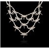 Image 5 : 18KT White Gold Tiffany & Co Pearl & Diamond Suite
