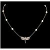 Image 7 : 18KT White Gold Tiffany & Co Pearl & Diamond Suite
