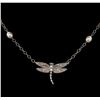 Image 9 : 18KT White Gold Tiffany & Co Pearl & Diamond Suite