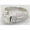 Image 5 : 1.39ctw Diamond Ring - 14KT White Gold