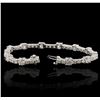 Image 6 : 14KT White Gold 9.93ctw Diamond Tennis Bracelet