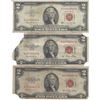 Image 5 : Lot of 10 Assorted United States Red Seal $2 Bills