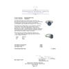 Image 3 : 3.03ct Tanzanite and Diamond Ring - 14KT White Gold