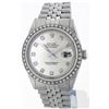 Image 1 : Rolex Stainless Steel 1.20ctw Diamond DateJust Men's Watch