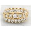Image 1 : 0.75ctw Diamond Ring - 14KT Yellow Gold