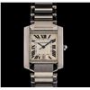 Image 1 : Cartier Stainless Steel Tank Francaise Men's Watch