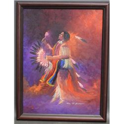 COMANCHE PAINTING (NEVAQUAYA)