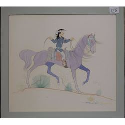 NAVAJO PAINTING (TSIHNAHJINNIE)