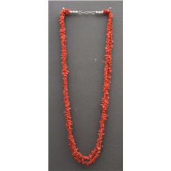 PUEBLO CORAL NECKLACE
