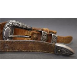 WESTERN RANGER BUCKLE AND BELT