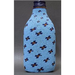 PAIUTE BEADED BOTTLE