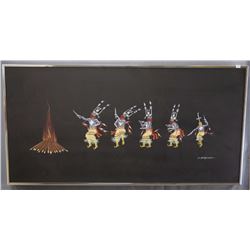 COMANCHE PAINTING (NEVAQUAYA)