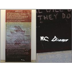 "WHO'S NEXT CANADIAN FLAG" MASTERPIECE BY JOE