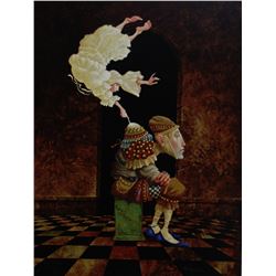 JAMES CHRISTENSEN "SOMETIMES THE SPIRIT TOUCHES US