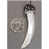 Image 2 : #30-MOTHER OF PEARL W/ CRYSTAL PENDANT