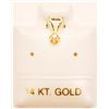 Image 1 : #33-14KT GOLD GENUINE DIAMOND PENDANT