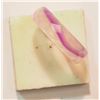 Image 1 : #48-PURPLE GENUINE AGATE RING