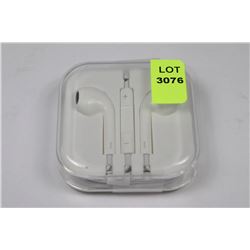 NEW EARBUD HEADPHONES WITH VOLUME CONTROL