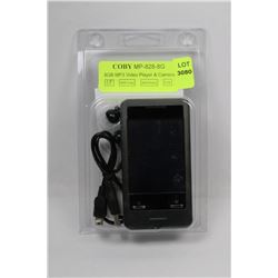 NEW COBY MP-828-8G MP3 VIDEO PLAYER & CAMERA