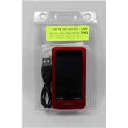 NEW COBY MP-828-8G MP3 VIDEO PLAYER & CAMERA