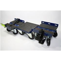 LOT OF 3 SLED DOLLY'S