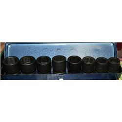 SET OF POWERFIST IMPACT SOCKET SET