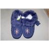 Image 1 : PAIR OF MENS BLUE MOCCASINS - SIZE 9