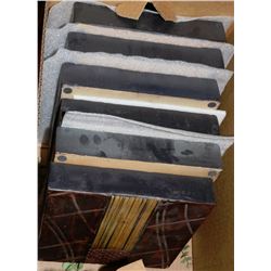 6PCS CERAMIC BLOCKS WALL HANGING SET