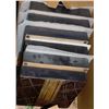 Image 1 : 6PCS CERAMIC BLOCKS WALL HANGING SET