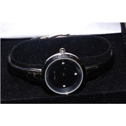 KEZZI WOMENS WATCH WITH BLACK STRAP