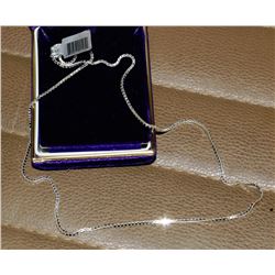 STERLING SILVER .925- 20" BOX LINK CHAIN