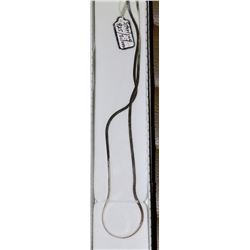 STERLING SILVER .925 HERRINGBONE NECKLACE 15"