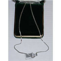 STERLING SILVER .925 - 18"BOX CHAIN