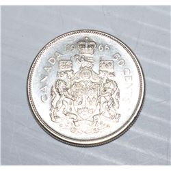 1966 CANADIAN 50 CENT PIECE
