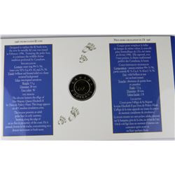 1996 CANADA'S NEW UNCIRCULATED $2 COIN AND BANK