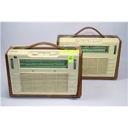 LOT OF 2-ROGERS MAJESTIC SHORT WAVE RADIOS